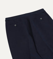 Linen Cotton Single Pleat Trouser