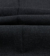 Dark Grey Fresco Wool Single Pleat Trouser