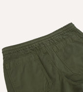 Cotton Drawstring Trousers