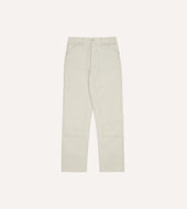Cotton Canvas Carpenter Jeans