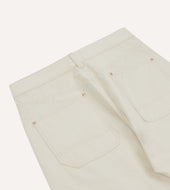 Cotton Canvas Carpenter Jeans