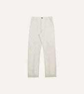 Cotton Canvas Panel Trousers