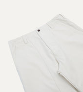 Cotton Canvas Panel Trousers