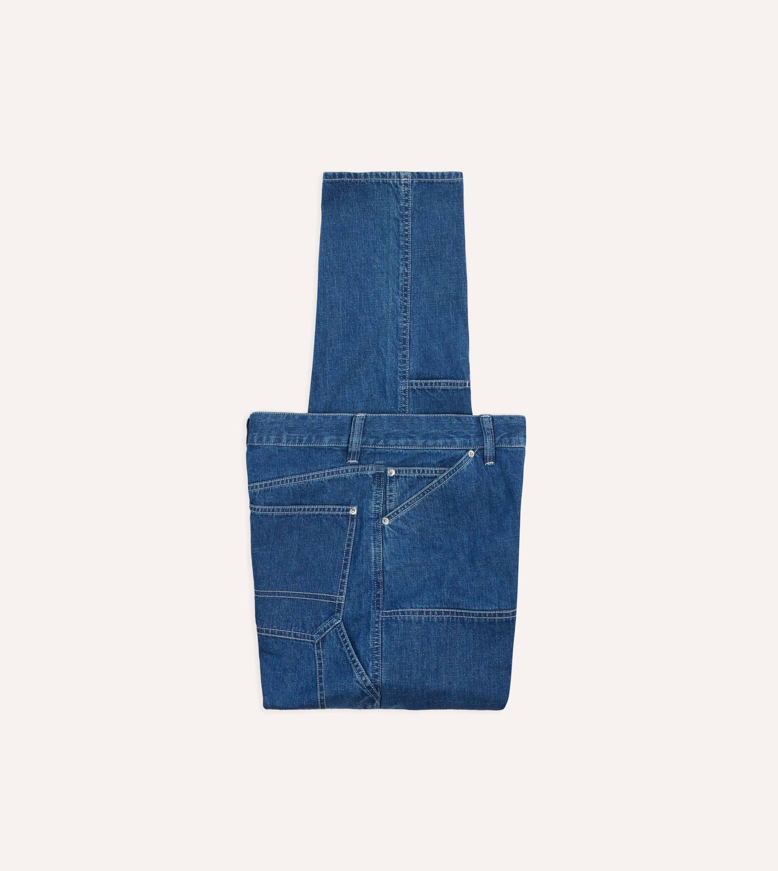 Wash Selvedge Denim Carpenter Pant