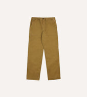 Herringbone Twill Cotton Drawstring Trousers