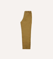 Herringbone Twill Cotton Drawstring Trousers