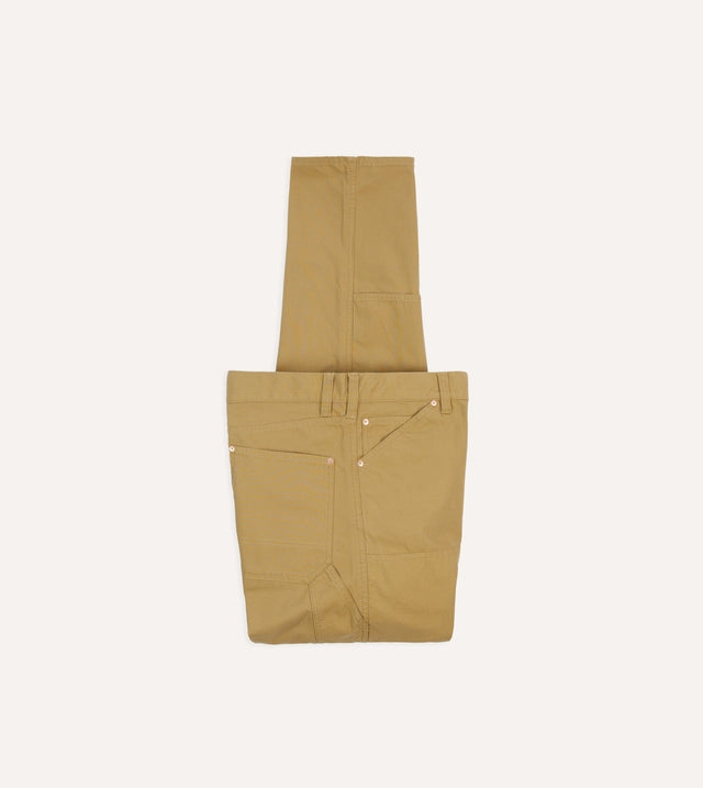 Sand Lightweight Cotton Canvas Carpenter Pant