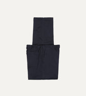 Navy Cotton Drawstring Trousers
