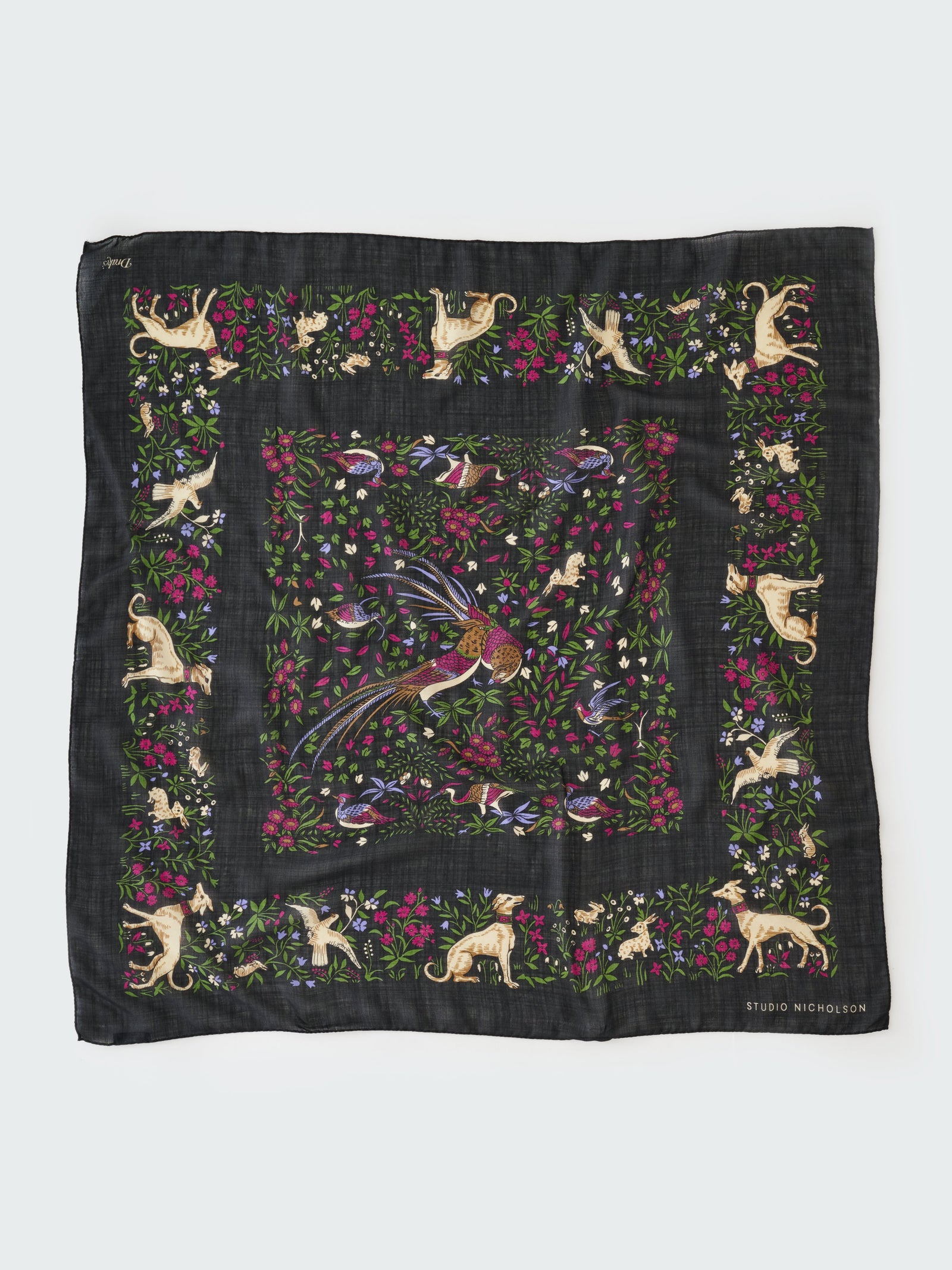 Sn X Drake S Scarf In Darkest
