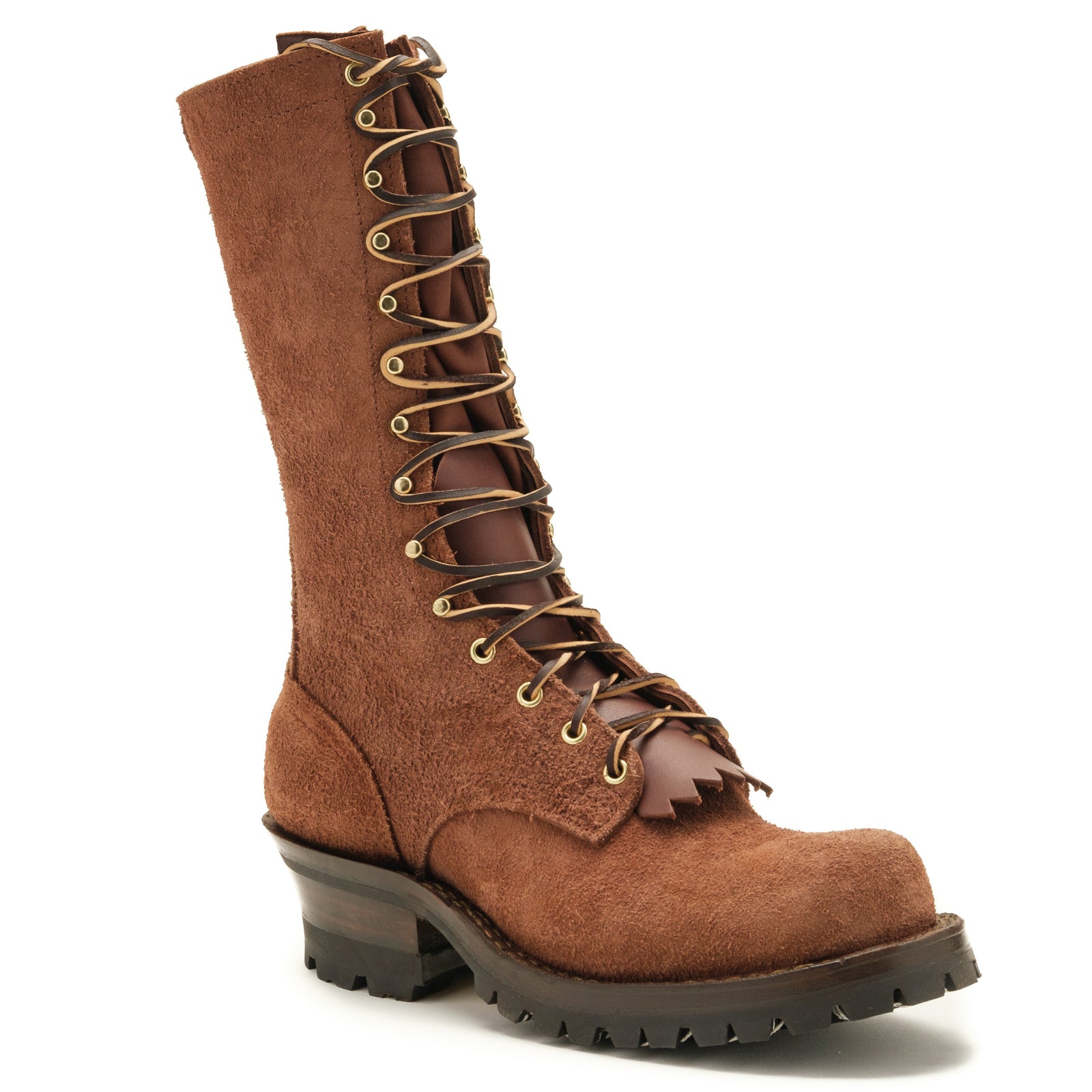 Drew's Boots 12" Elk Tan Roughshot #DROP12V