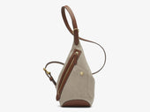 M/S Drop Bag – Grand Herringbone/Cuoio
