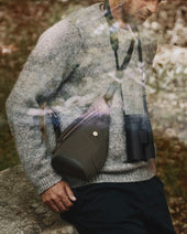 M/S Drop Bag – Army/Dark Brown