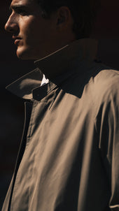 Fango Sportive Raglan Raincoat With With Belt