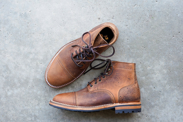 The Richmond Stitchdown - Stripped Pine Kudu (618) Factory Seconds
