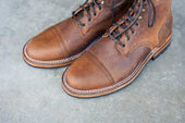 The Richmond Stitchdown Stripped Pine Kudu Wide