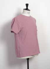 Amuse Slub Cotton Pocket Tee Pink