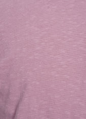 Amuse Slub Cotton Pocket Tee Pink