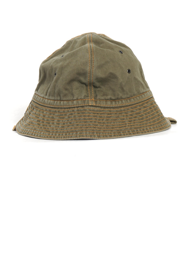 CHINO RADIO HAT | Cotton Chino Cap | Khaki
