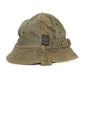 CHINO RADIO HAT | Cotton Chino Cap | Khaki