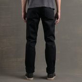 True Straight 21.5oz Mayhem Double Black Selvage Denim