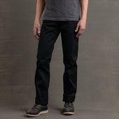 True Straight 21.5oz Mayhem Double Black Selvage Denim
