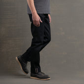 True Straight 21.5oz Mayhem Double Black Selvage Denim