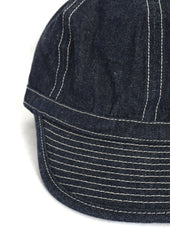 DENIM ARMY CAP | Navy