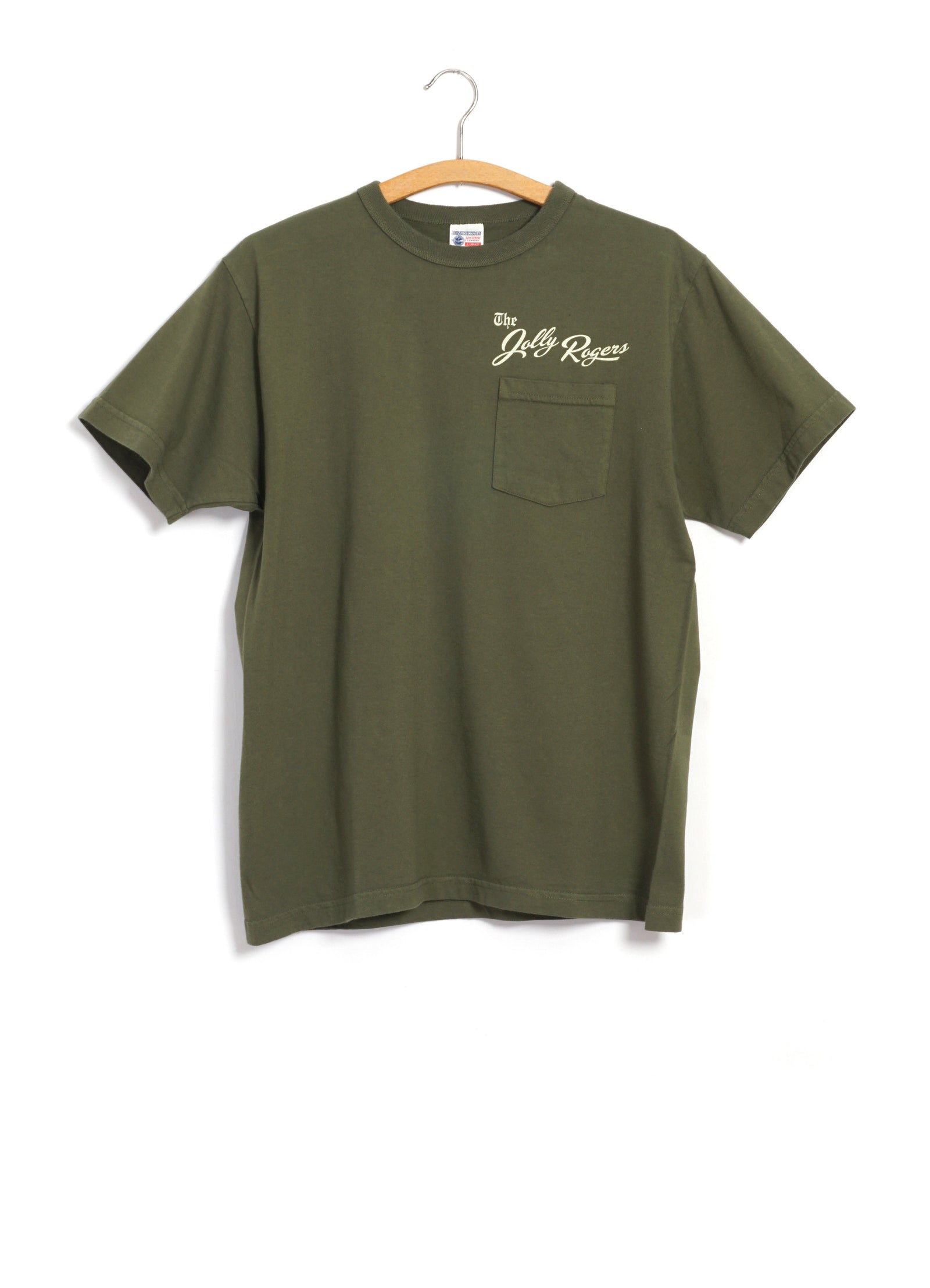 JOLLY ROGERS POCKET T-SHIRT | Olive