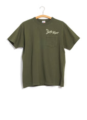 JOLLY ROGERS POCKET T-SHIRT | Olive
