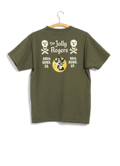 JOLLY ROGERS POCKET T-SHIRT | Olive