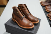 The Allegany Cap Toe Veg Tan Factory Seconds