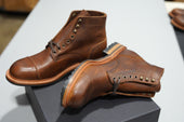 The Allegany Cap Toe Veg Tan Factory Seconds