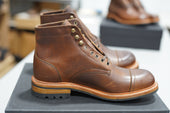 The Allegany Cap Toe Veg Tan Factory Seconds