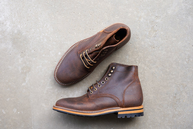 The Allen Stitchdown - Saddle Waxy Commander (618)
