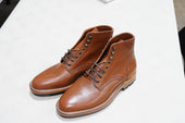 The Allen Stitchdown Veg Tan Factory Sample