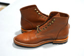 The Allen Stitchdown Veg Tan Try On S