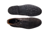 Newquay Dark Brown Suede