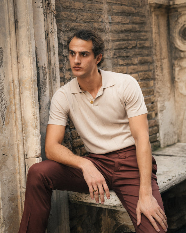 The Sabbia Polo Shirt – Short Sleeve