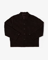 TRANSPORT SHIRT - DARK BROWN RIPPLE CORDUROY
