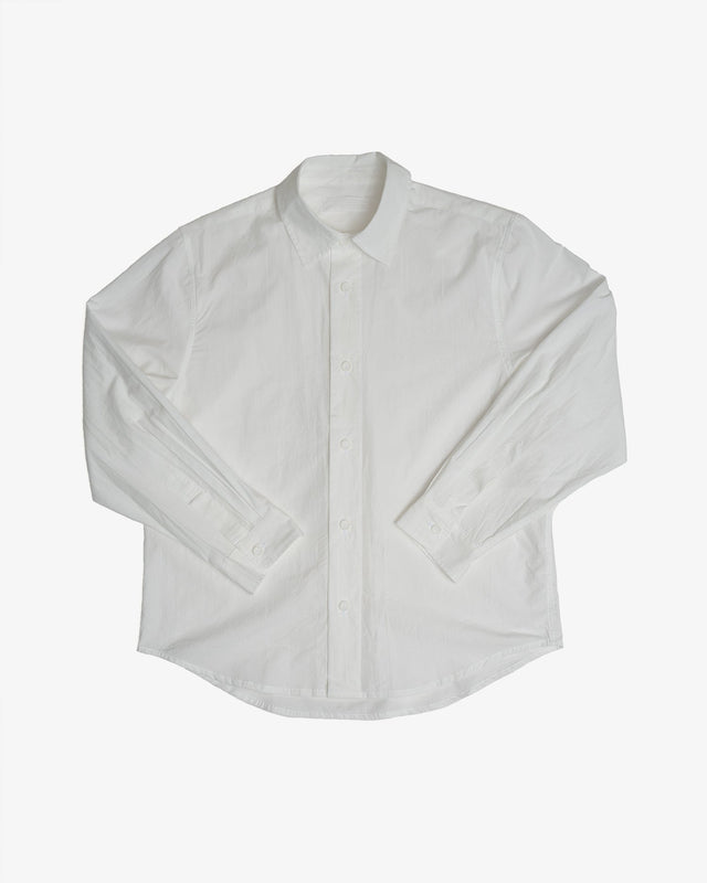 FILTER SHIRT - NATURAL COTTON WOOL
