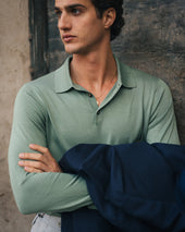 The Verde Polo Shirt Long Sleeve
