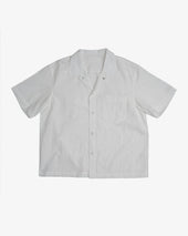 SUNDOWN SHIRT - NATURAL COTTON WOOL