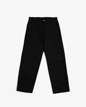 5PKT JEAN - BLACK COTTON WASHI DUCK