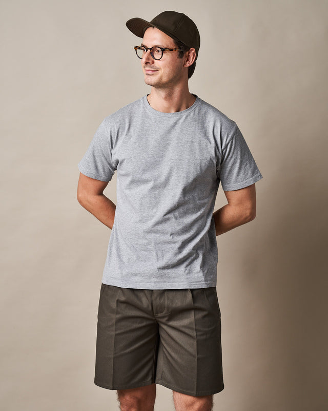 TS03 Vintage Tee - Grey Marle