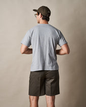 TS03 Vintage Tee - Grey Marle