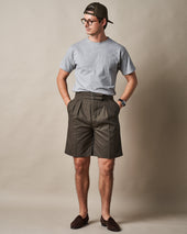 S011 Safari Shorts - Olive