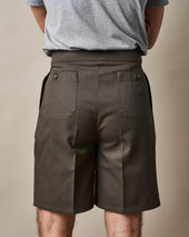 S011 Safari Shorts - Olive