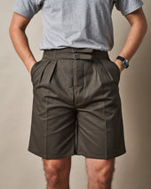 S011 Safari Shorts - Olive