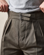 S011 Safari Shorts - Olive