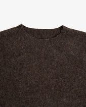 Fitzroy Sweater Double Brushed Mole